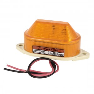 Industrial DC 12V LED Flash Strobe Light Emergency Warning Lamp Yellow LTE-5051