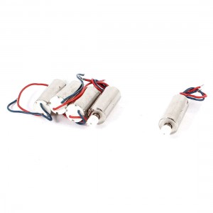 5 Pcs DC 3V 20000-40000RPM 7x16mm Coreless Greared Motor for RC Helicopter Toy