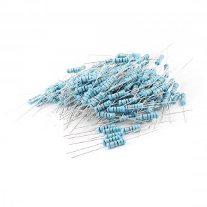 200Pcs 2W 1% Tolerance 75K Ohm Axial Lead Flameproof Metal Film Resistors