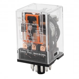 MK3P DC 24V Coil General Purpose Power Relay 11 Pins 3PDT 3P2T