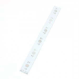 160mm x 15mm Aluminum PCB Circuit Board for 6 x 1W/3W/5W LED in Series