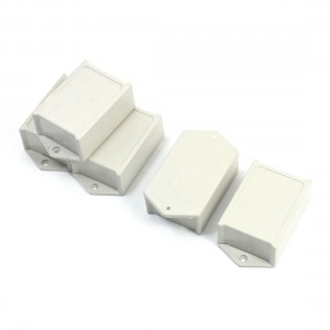 5pcs Gray Plastic Project Power Protector Case Junction Box 60x45x28mm