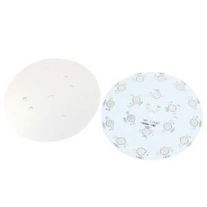 2pcs 100mm Dia Aluminum PCB Circuit Board for 18 x 1W/3W/5W Power LED