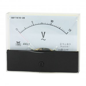 Measurement Tool Analog Panel Voltmeter AC 0 - 15V Measuring Range 44L1