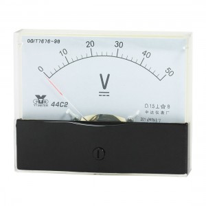 Measurement Tool Analog Panel Voltmeter DC 0 - 50V Measuring Range
