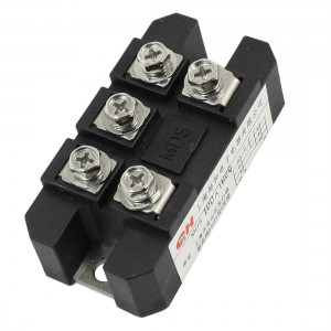 MDS-100A 5 Terminals 3 Phase Diode Module Bridge Rectifier 100A 1600V