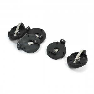 5 Pieces Coin Cell Button Battery Holder Socket for CR2016/2025/2032 Batteries