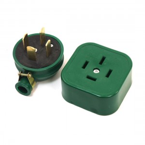 25A AC 440V 3 Phase 4 Wire 3P4W Cable Connector Industrial Socket Plug Set