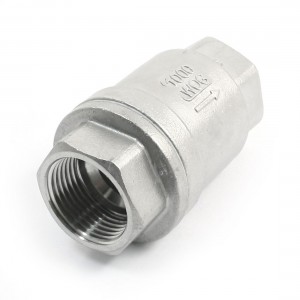 One Way Vertical Type 3/4PT Dia Double Female Thread Pump Check Valve Adapter