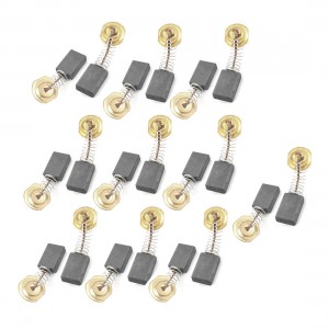 20 Pcs 6.7" x 4.3" x 2" Power Tool Motor Carbon Brushes Replacement