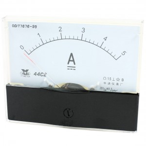 Measurement Tool Analog Panel Ammeter Gauge DC 0 - 5A Measuring Range
