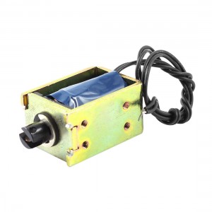 DC 24V 0.6A 14.4W 2mm/830g 5mm/580g Open Frame Electric Solenoid Electromagnet