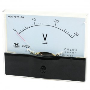 Measurement Tool Analog Panel Voltmeter DC 0 - 30V Measuring Range