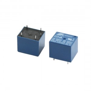 SRD-12VDC-SL-C DC 12V SPDT 1NO 1NC 5 Pins Coil Power Relay Blue 2 Pcs