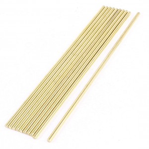 10 Pcs Car Model Toy DIY Brass Rod Axles Drill Rod Bar 3mm x 145mm
