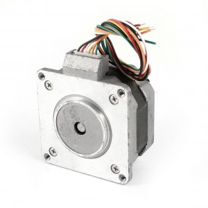 6.9mm Dia Shaft 65mm Square Shape Stepping Stepper Motor DC 24V 0.3A Replacement