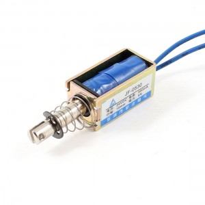 10mm Stroke 0.5Kg Force Pull Type Open Frame Solenoid Electromagnet DC 24V 0.3A