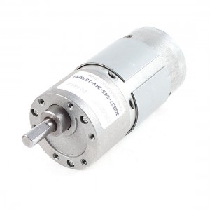 DC 12V 107RPM Metal Axle Electric Geared Box Speed Reduction Motor for Smart Car
