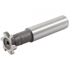 19mm 3/4" Cutting Dia 8 Flutes HSS AL T Slot End Mill Milling Cutter 2.5" Long