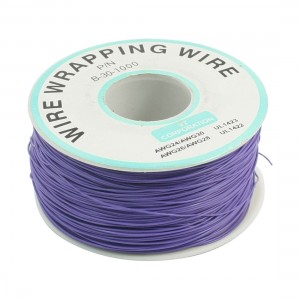 Blue P/N B-30-1000 Insulated PVC Coated Wire Wrapping Wires Reel 305M 1000ft