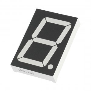 Common Anode 1 Bit 7 Segment Red LED Display Digital Tube 56x38x10mm