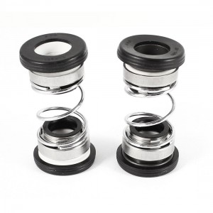 Water Pump Ceramic Ring 12mm Internal Dia Shaft Mechanical Seal 2 Pcs