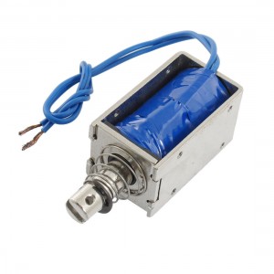 New DC 24V 1.5A 10mm Stroke Push Type Solenoid Electromagnet