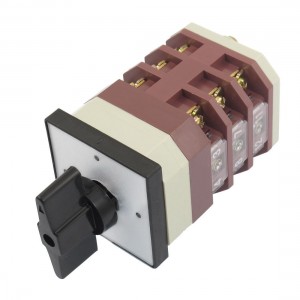 AC 380V 16A Latching 3 Vertical Position Cam Combination Changeover Switch