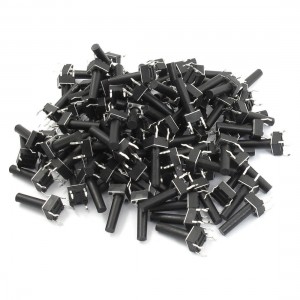 100 Pcs Momentary 6x6x16mm Push Button Tact Switches 4 Pins