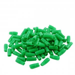 100 Pcs Green Plastic Battery Terminal Boots Insulating Covers