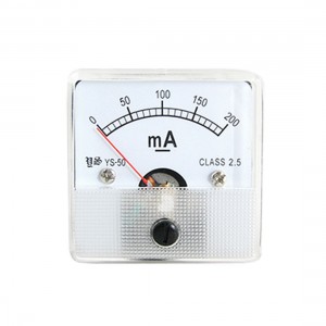Class 2.5 DC 0-200mA Analog Ampere Meter Measuring Head