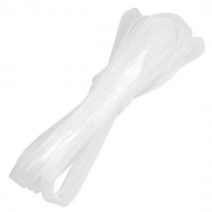 10mm Diameter Clear Polyolefin Heat Shrinking Tube 8M 26.2Ft