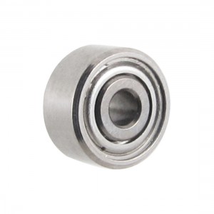 9mm x 3mm x 4mm Metal Seals Deep Groove Roller Bearings