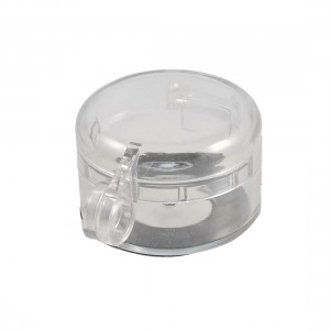 8mm Thread Hole Plastic Waterproof Sealed Switch Cover Cap