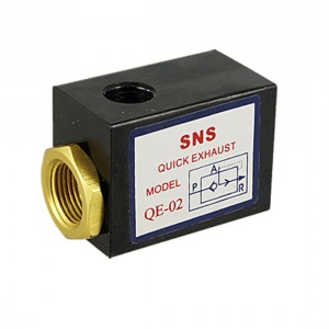 G1/4" Pipe Pneumatic Quick Exhaust Control Valve QE-02 Pbqfd