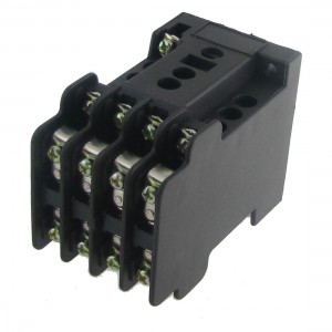 4Poles 4 N/O N/C Auxiliary Contactor Relay 24VAC 5A 220VDC 380VAC