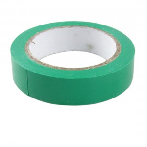 71mm x 17mm Self Adhesive Green PVC Insulation Tape Roll