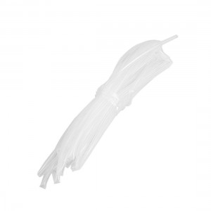 4mm Diameter Clear Polyolefin Heat Shrinking Tube 8M 26.2Ft