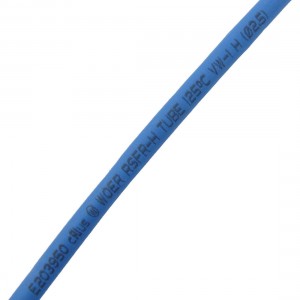 Ratio 2:1 2.5mm Dia Blue Polyolefin Heat Shrinkable Tube 8M Long