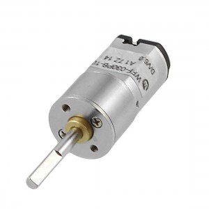 1000RPM Output Speed DC 6V 0.5A 16GA 2-Pin Terminals Electric Geared Motor