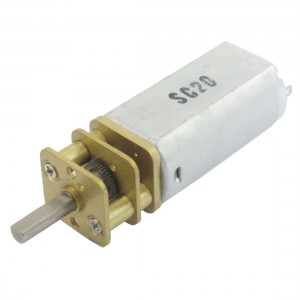 12V 0.06A 1200RPM 3mm Shaft Reducing DC Geared Motor for Smart Robot DIY