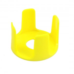 22mm Yellow Housing Quadruped Protective Cover for Push Switch Button