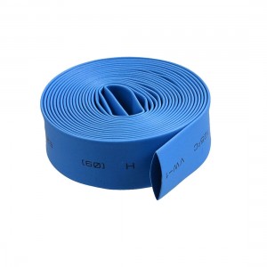 9mm Diameter Ratio 2:1 Heat Shrinking Shrinkable Tube Blue 2M Long