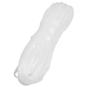 6mm Diameter Clear Polyolefin Heat Shrinking Tube 8M 26.2Ft
