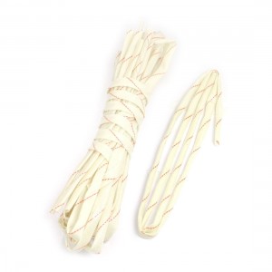 10 Pcs 5mm Flexible Fiberglass PVC Insulating Sleeve Pipe 35.4"