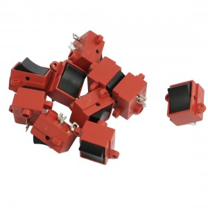 10 Pcs 125V/13A 250V/10A 2 Terminal SPST ON OFF Rocker Switches