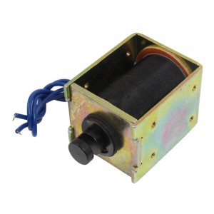 DC 12V 0.63A 1.0KG Force 6mm Stroke Pull Type Solenoid Electromagnet