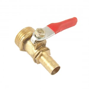 16mm High Quality Male Thread Gas Pneumatic Handle Lever Ball Valve
