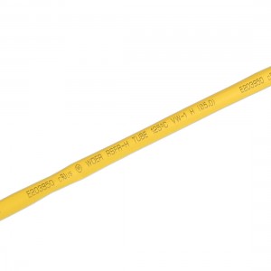 5mm Diameter Ratio 2:1 Heat Shrinking Shrinkable Tube Yellow 6M Long
