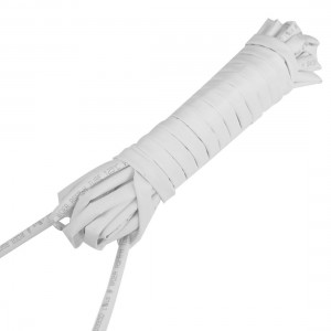 4mm Dia White Polyolefin Heat Shrinkable Tube 6M 19.7Ft